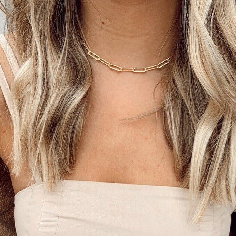Val – Collier in Gold Fein