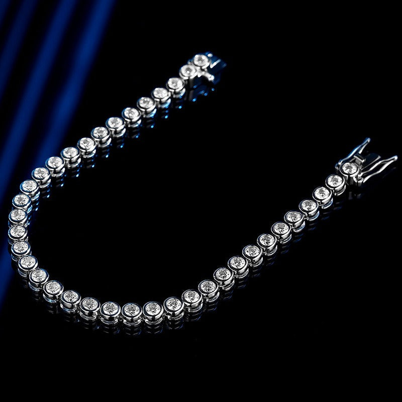 Elise – Armband Blasen aus Silber und Diamanten