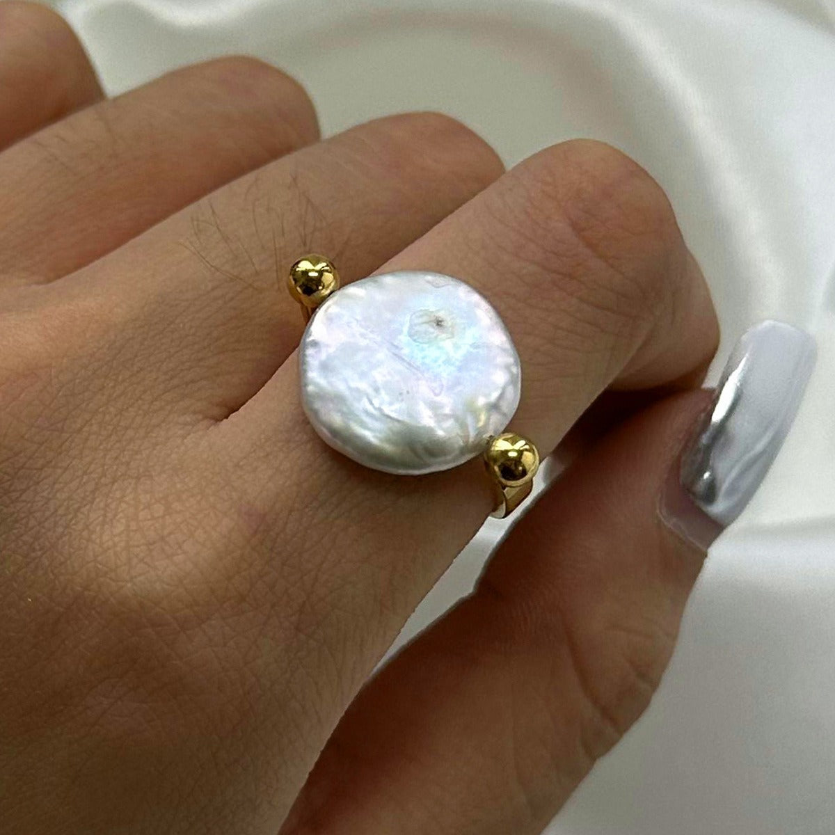 Sabby – Ring Reversible Barockperle