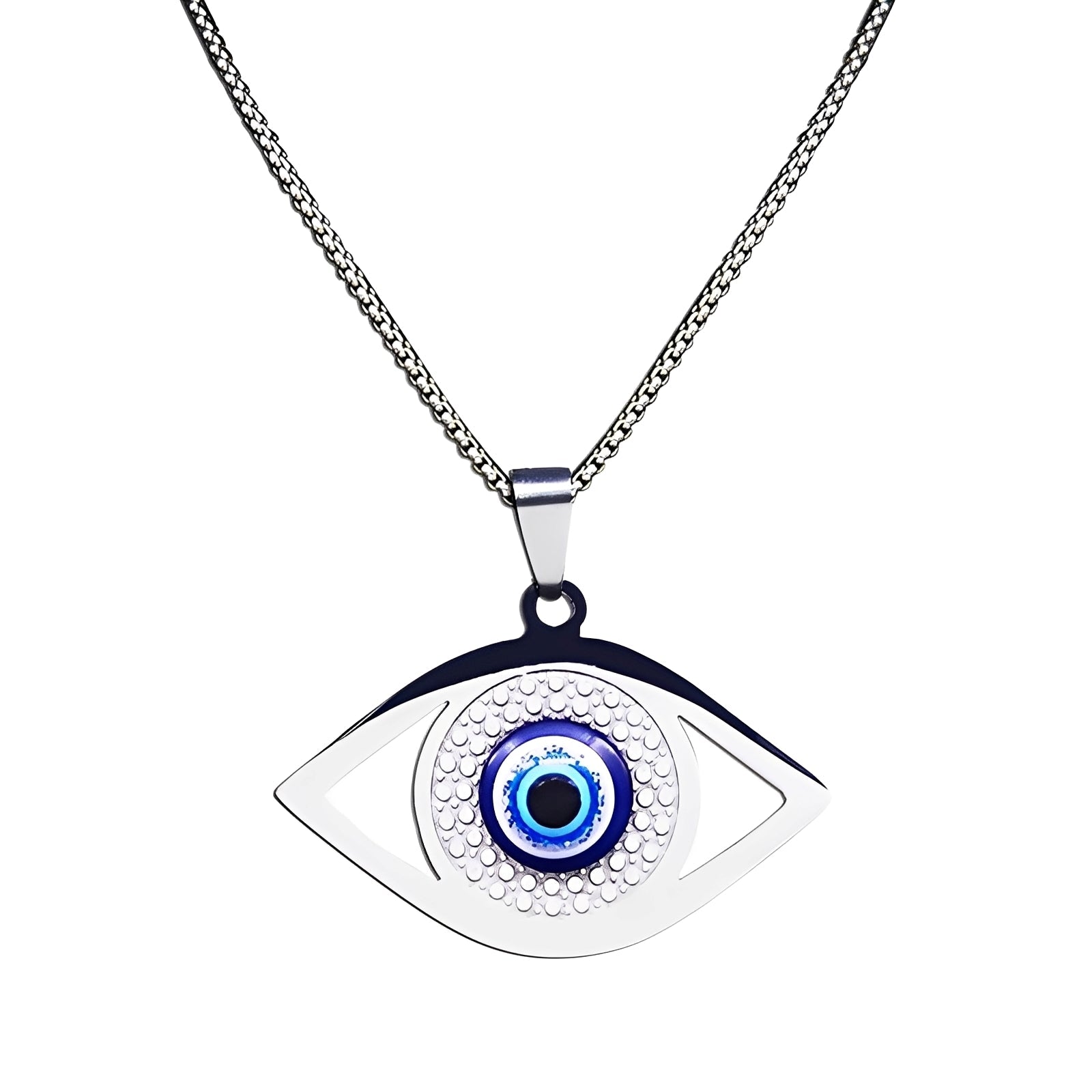 Kyra – Blaue Augenschutzkette