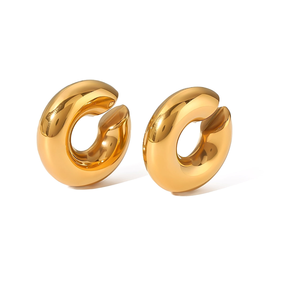 Kyline – Ear Cuff Groß Vergoldet