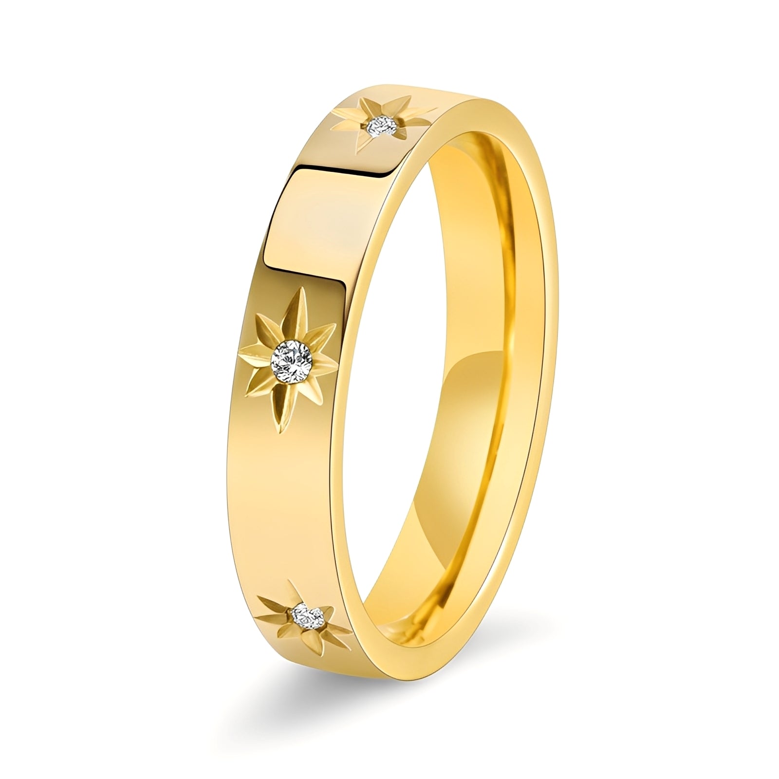 Nova – Goldener Ring Funkelnde Sterne