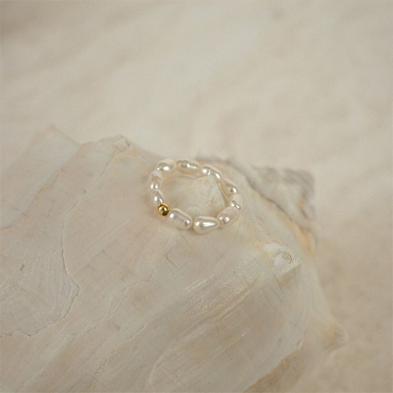 Fenna – Stressabbau-Ring mit Perle