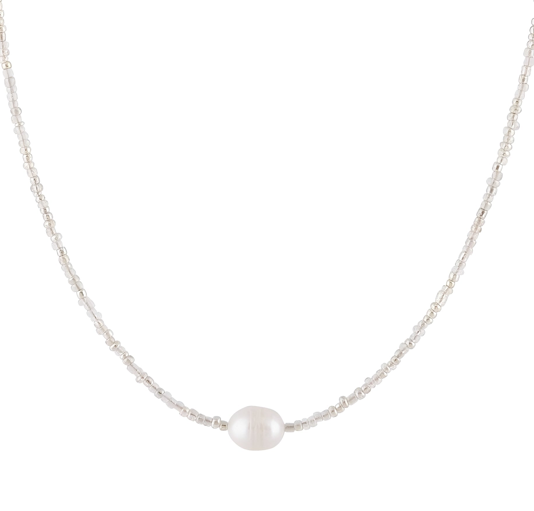 Aurore – Kette Süßwasserperlen Retro-Stil