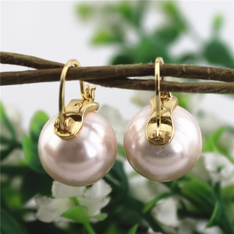 Dione – Creolen Perle & Gold im Zeitlosen Stil