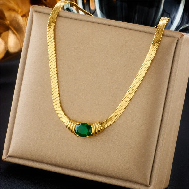 Ezra – Kette Kairo Gold Minimalistisch