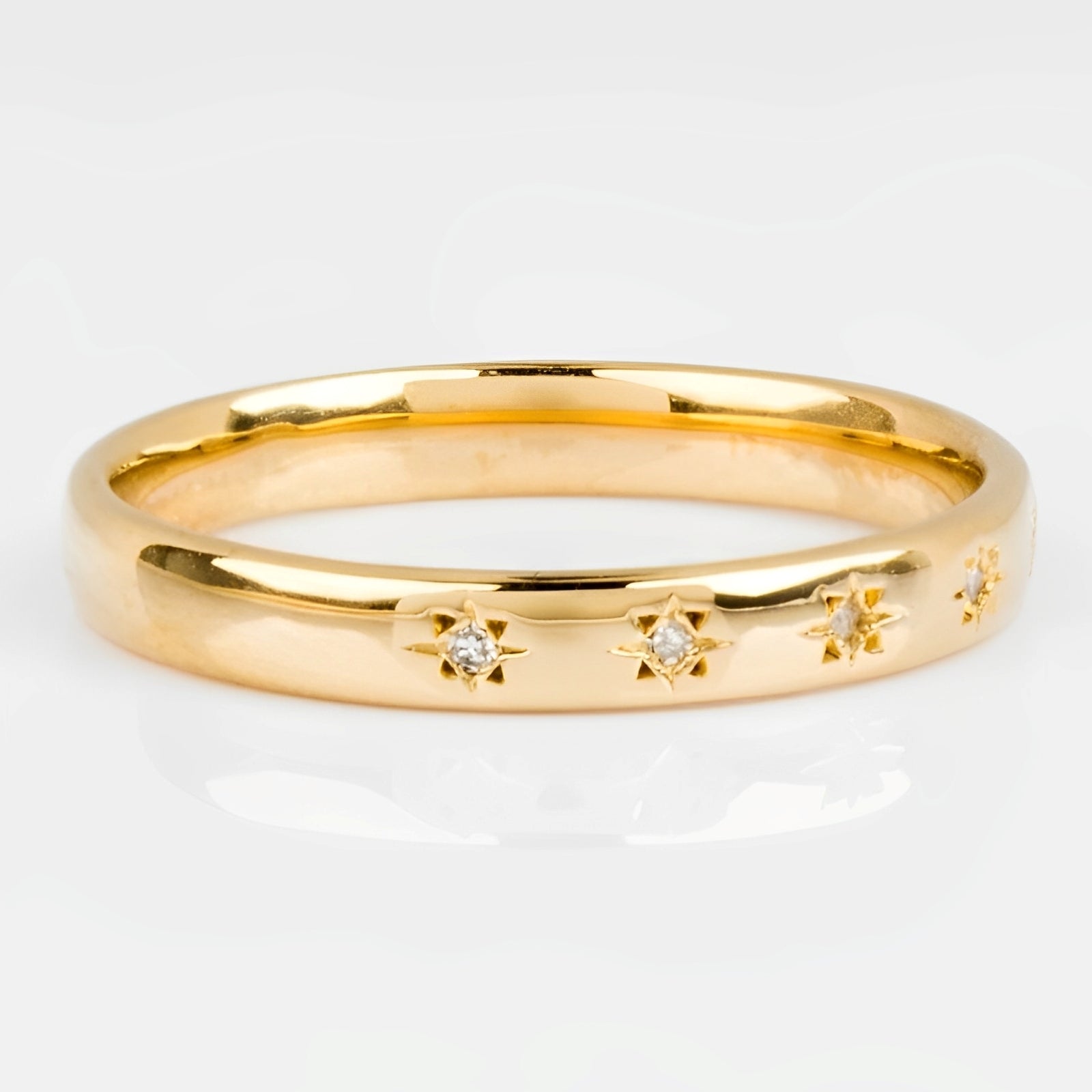 Katara – Vintage-Ring in Gold mit Zirkonia