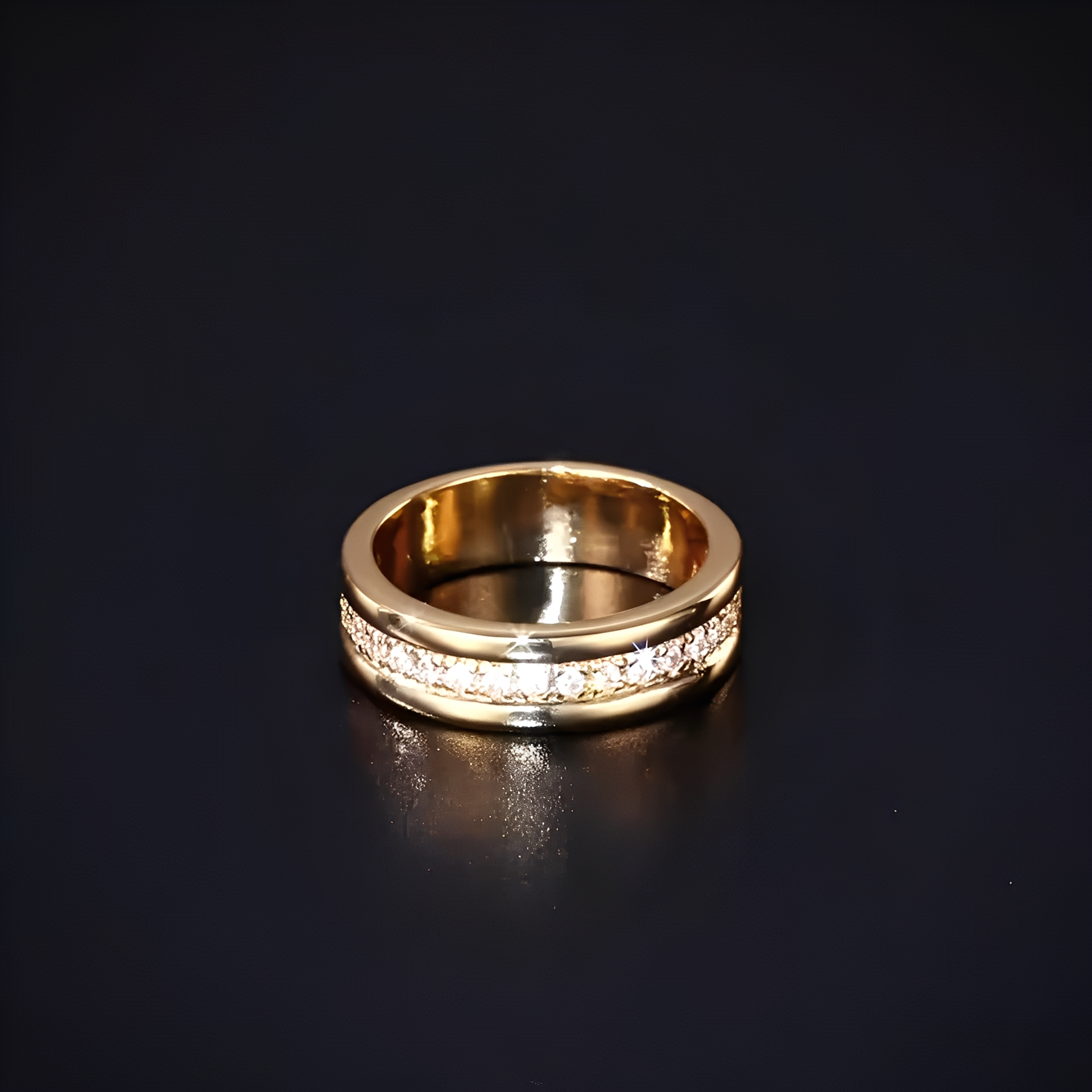 Sarah – Vintage-Ring mit Eingefasstem Zirkonia