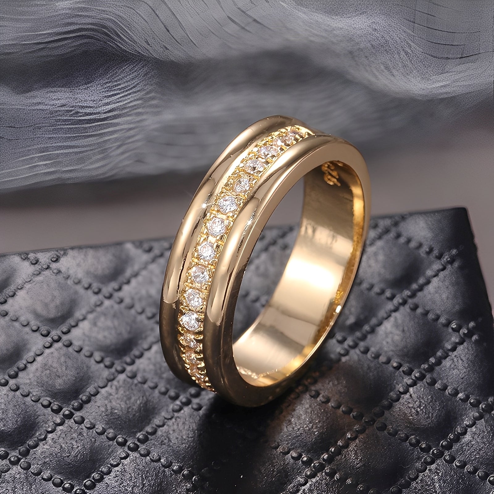 Sarah – Retro-Ring aus Zirkonium