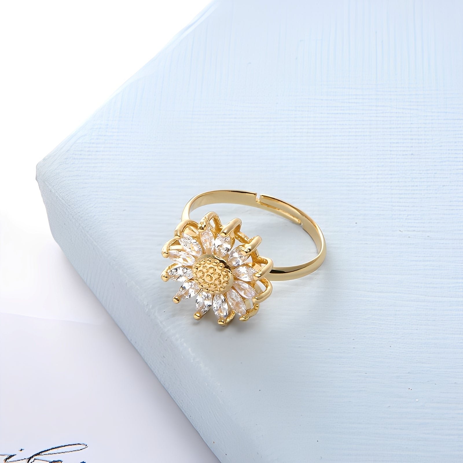 Elina – Goldenes Set 18 K auf Kupfer