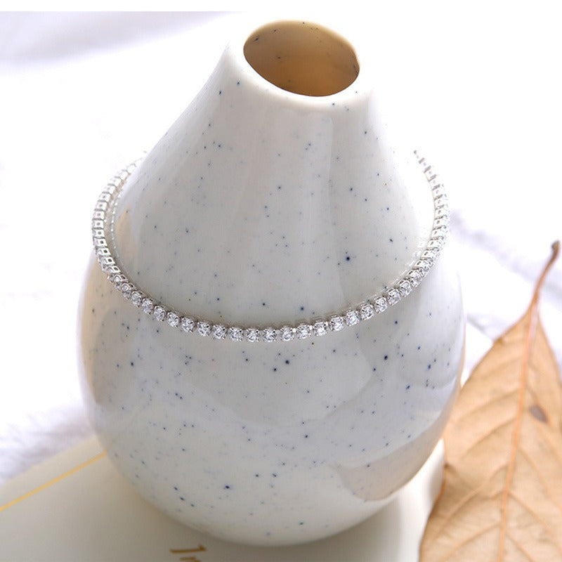 Vivienne – Römisches Goldenes Armband mit Eingefassten Zirkonen