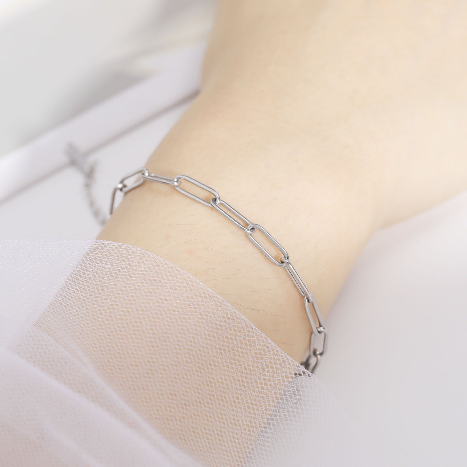 Kai – Armband Gliederkette Gold Schick