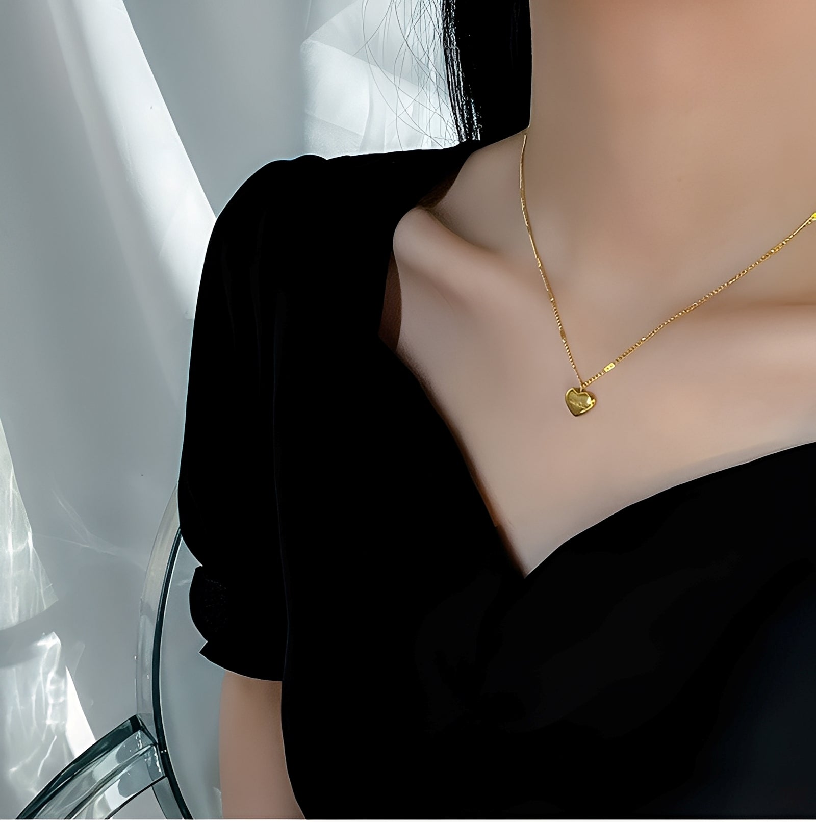 Yumi – Collier Herz aus Gold