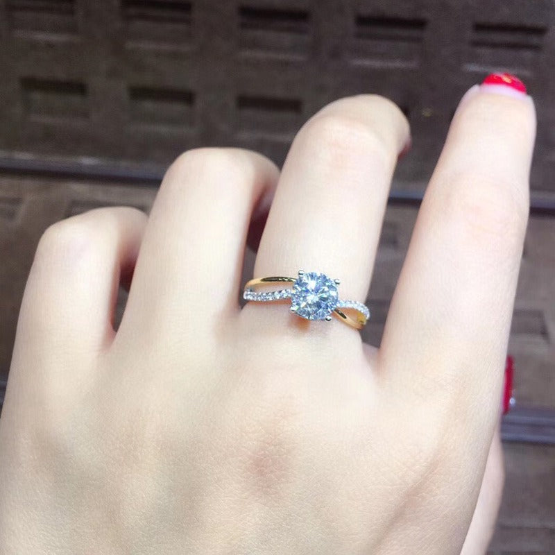 Jane – Ring aus Gold 18K