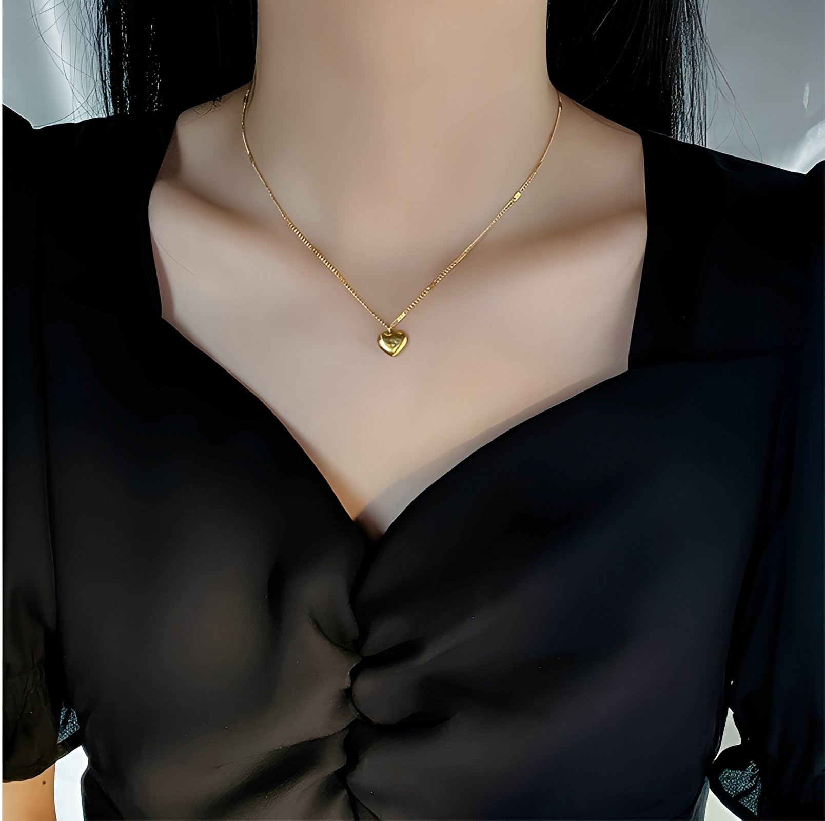 Yumi – Collier Herz aus Gold