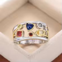 Dalia – Boho-Ring mit Funkelnden Zirkonia