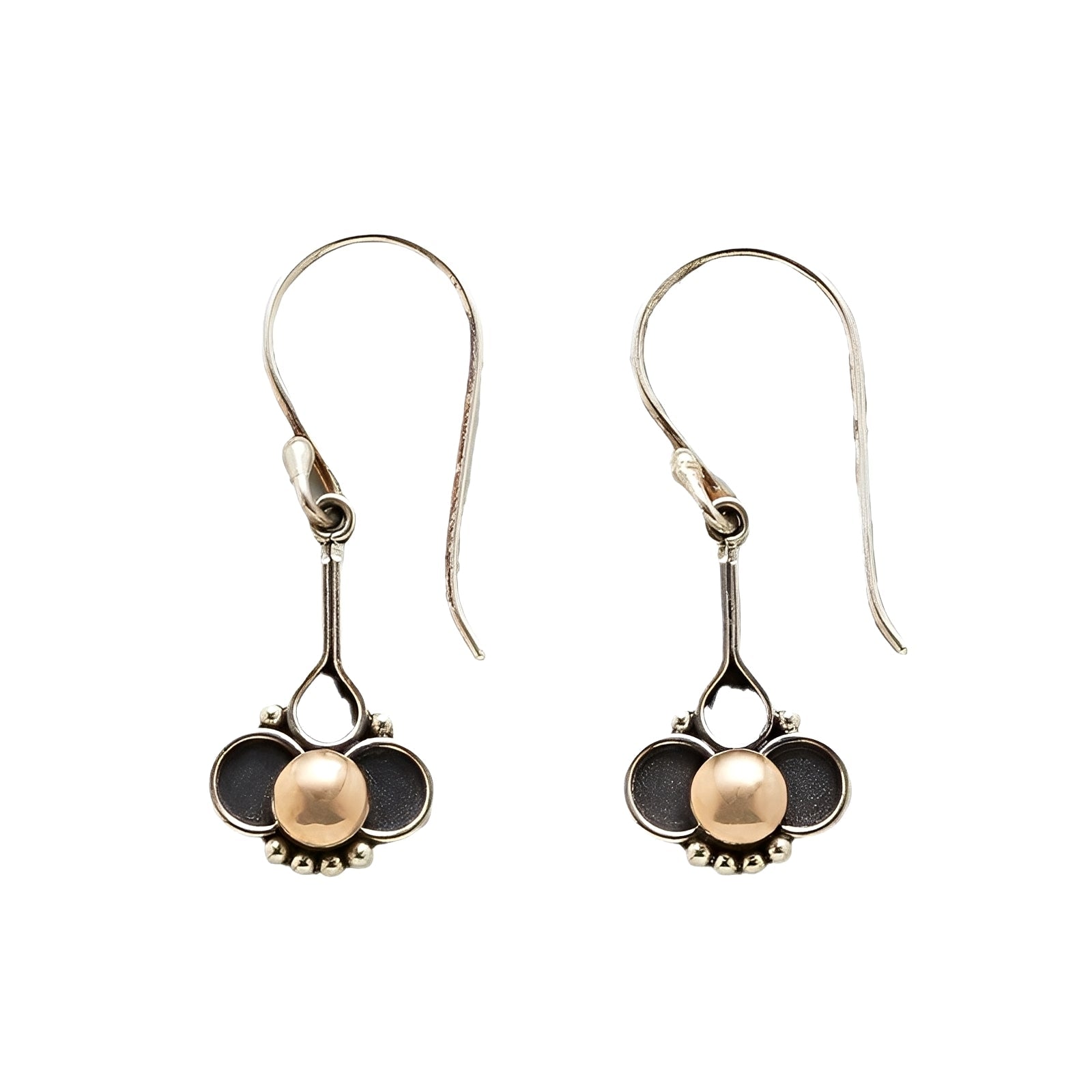 Indira – Boho-Ohrringe mit Retro-Perlen