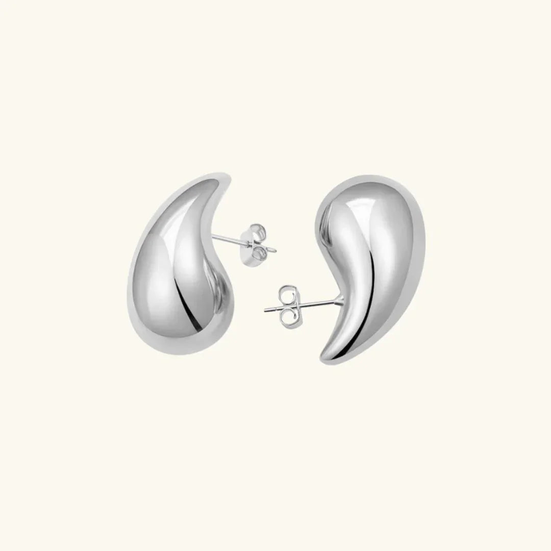 Sandra – Tropfen Ohrringe Goldener Stil Modern