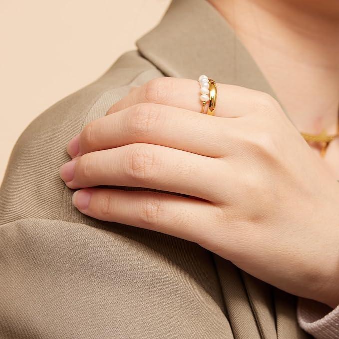 Miori – Ring Natürliche Perle Gold