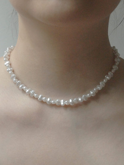 Stella - Cluster Perlen Halsband