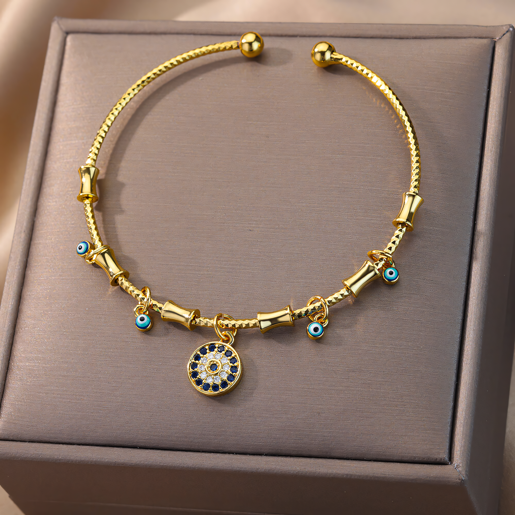 Yasmina – Armband Talisman Böses Auge