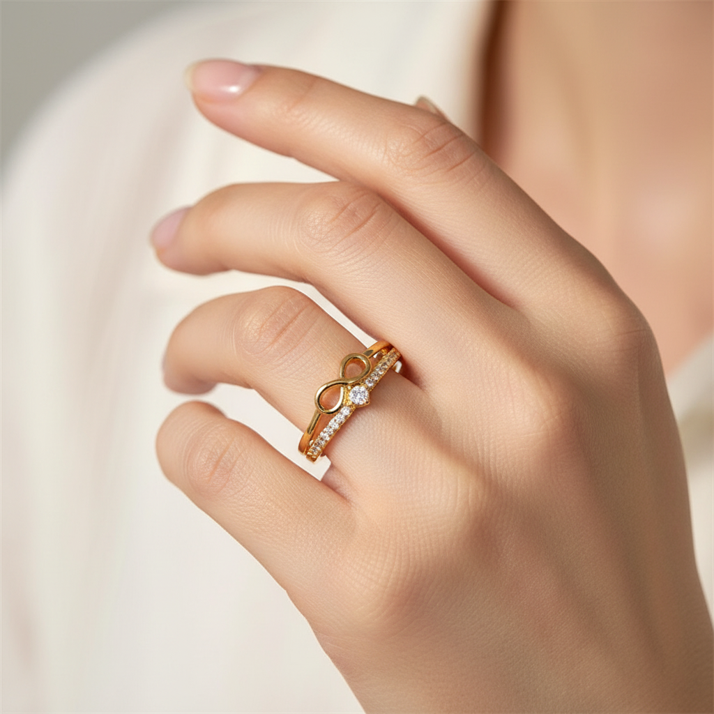 Elisha – Ring Ewigkeit Blumig